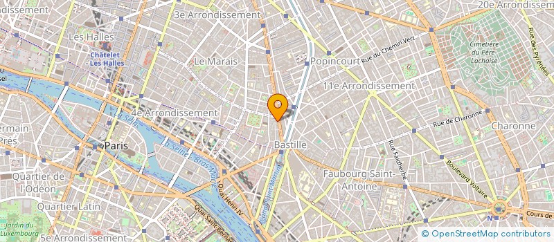 localisation de l'entreprise MADAME CAROLINE LEROY  PARIS