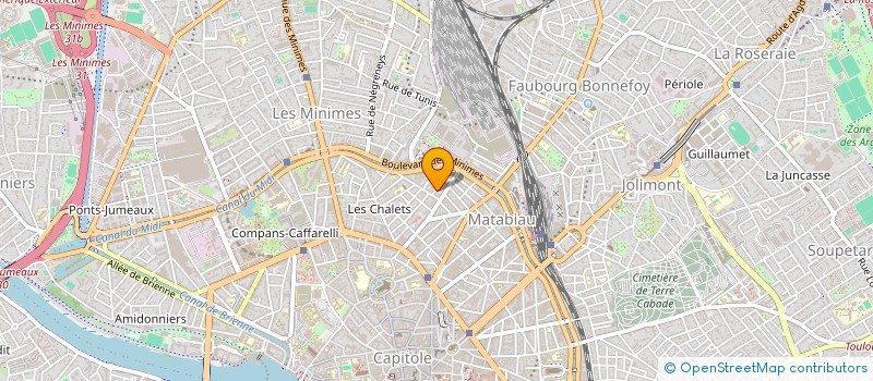 localisation de l'entreprise MADAME CAROLINE LESAGE à TOULOUSE