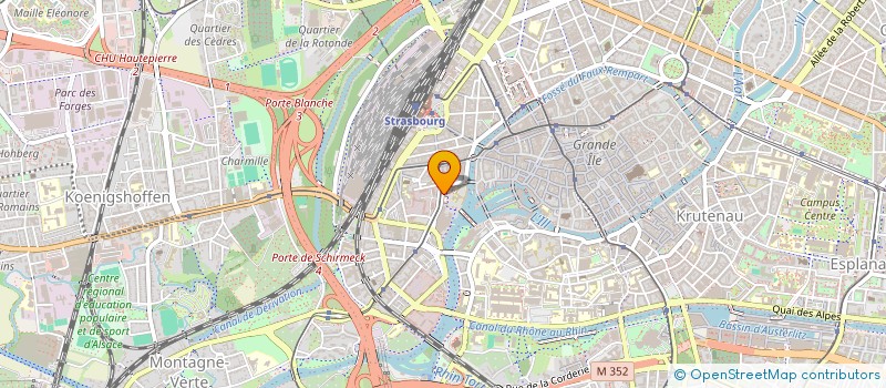 localisation de l'entreprise MADAME CAROLINE LEVY à STRASBOURG