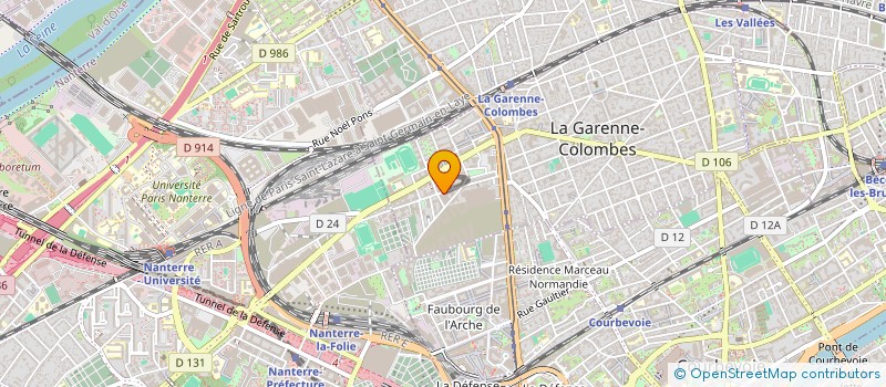 localisation de l'entreprise MADAME CAROLINE LIMIDO à LA GARENNE-COLOMBES