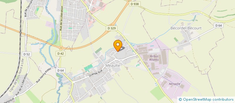 localisation de l'entreprise MADAME CAROLINE LIVOYE à MEAULTE
