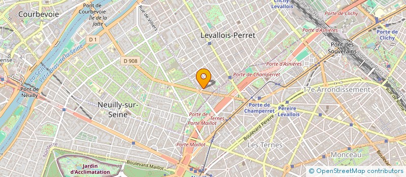 localisation de l'entreprise MADAME CAROLINE LOGEAIS à LEVALLOIS-PERRET