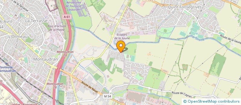 localisation de l'entreprise MADAME CAROLINE LOPEZ à TOULOUSE