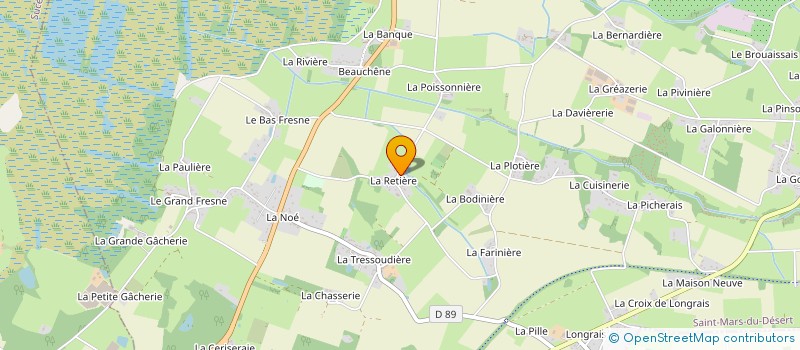 localisation de l'entreprise MADAME CAROLINE LOPEZ à SAINT-MARS-DU-DESERT
