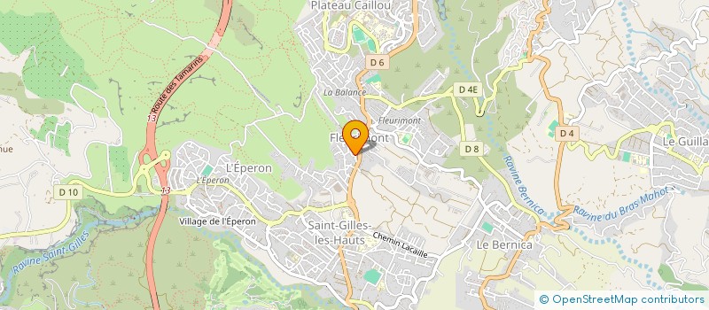 localisation de l'entreprise MADAME CAROLINE LOPEZ à SAINT-PAUL