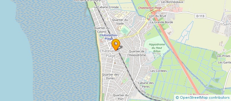 localisation de l'entreprise MADAME CAROLINE LOYER à CHATELAILLON-PLAGE