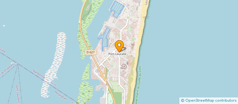 localisation de l'entreprise MADAME CAROLINE LOZANO  LEUCATE