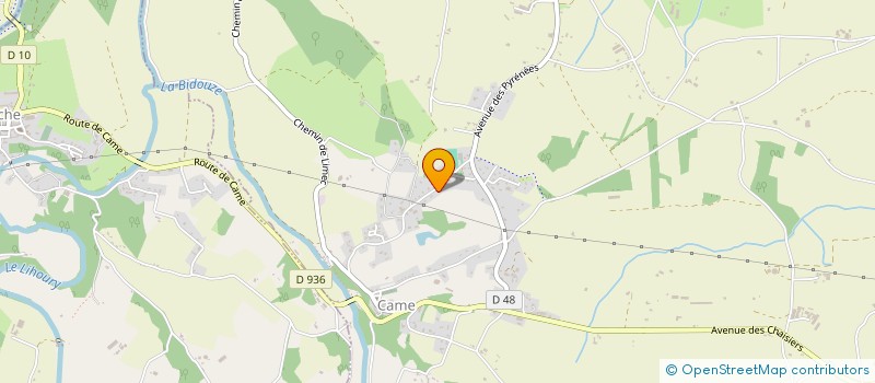 localisation de l'entreprise MADAME CAROLINE MACCIONI  CAME