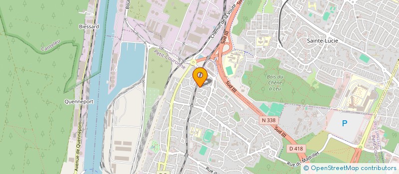 localisation de l'entreprise MADAME CAROLINE MACEDO DA COSTA  PETIT-COURONNE