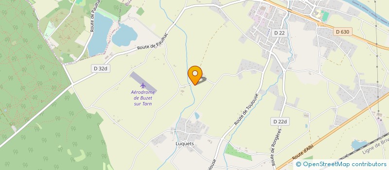 localisation de l'entreprise MADAME CAROLINE MAGNARD  GAILLAC