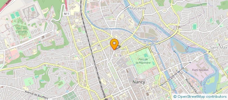 localisation de l'entreprise MADAME CAROLINE MAIROT  NANCY