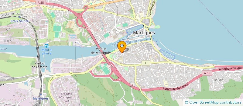 localisation de l'entreprise MADAME CAROLINE MALATRAIT à MARTIGUES