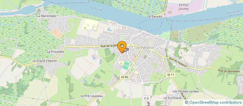 localisation de l'entreprise MADAME CAROLINE MALLARD à LE PELLERIN