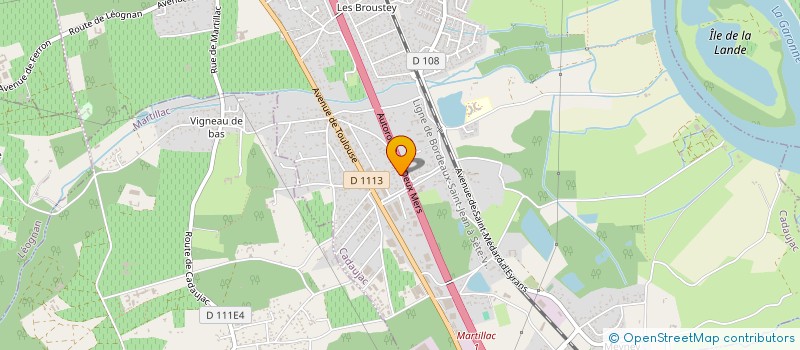 localisation de l'entreprise MADAME CAROLINE MALLET  CADAUJAC