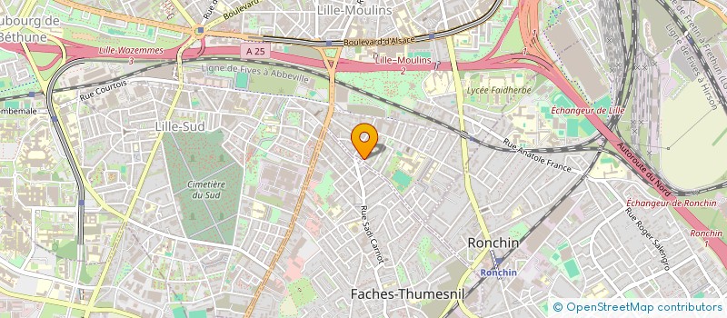 localisation de l'entreprise MADAME CAROLINE MALYGA à LILLE