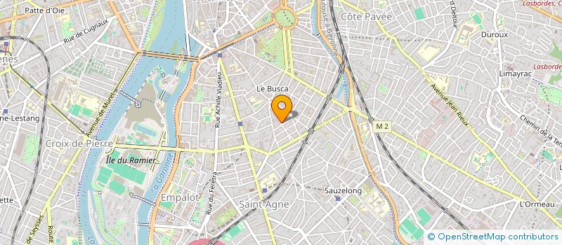 localisation de l'entreprise MADAME CAROLINE MARCILLAUD DE GOURSAC à TOULOUSE