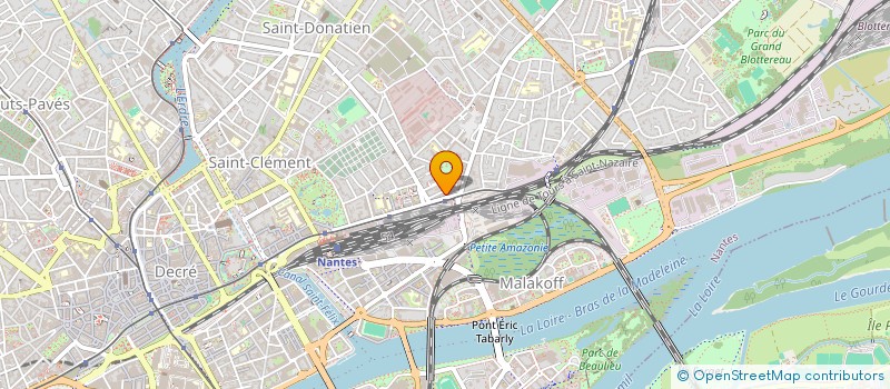 localisation de l'entreprise MADAME CAROLINE MARECHAL  NANTES