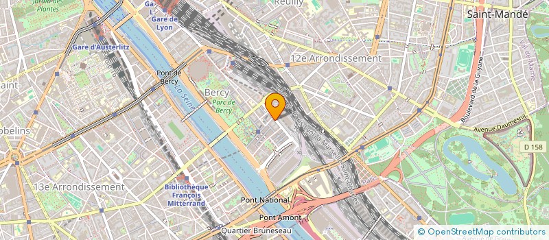 localisation de l'entreprise MADAME CAROLINE MARIE MARECHAL  PARIS