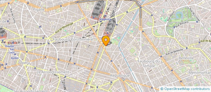 localisation de l'entreprise MADAME CAROLINE MARSON  PARIS