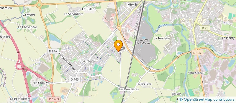 localisation de l'entreprise MADAME CAROLINE MARTEAU à MONTAIGU-VENDEE