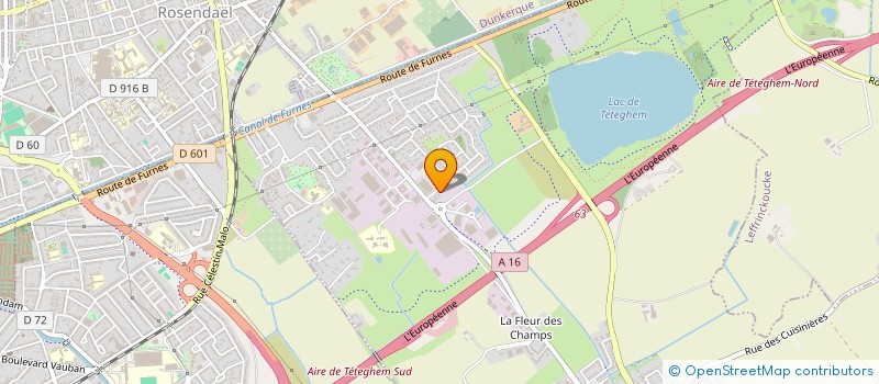 localisation de l'entreprise MADAME CAROLINE MARTEEL  TETEGHEM-COUDEKERQUE-VILLAGE