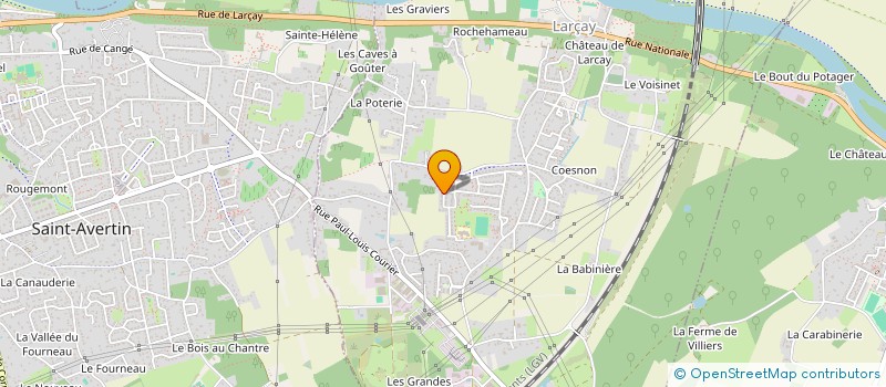 localisation de l'entreprise MADAME CAROLINE MARTIN  LARCAY