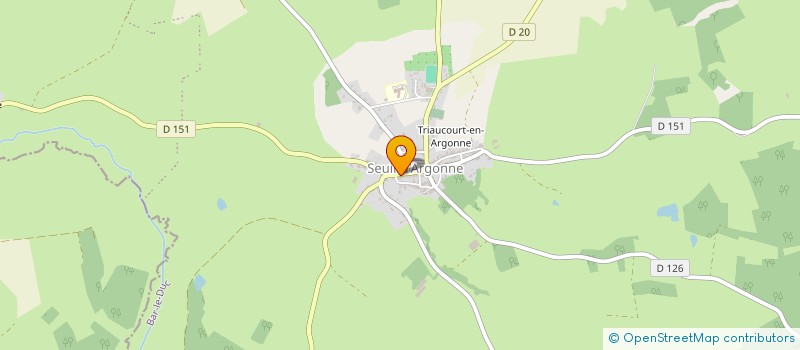 localisation de l'entreprise MADAME CAROLINE MARTIN à SEUIL D ARGONNE