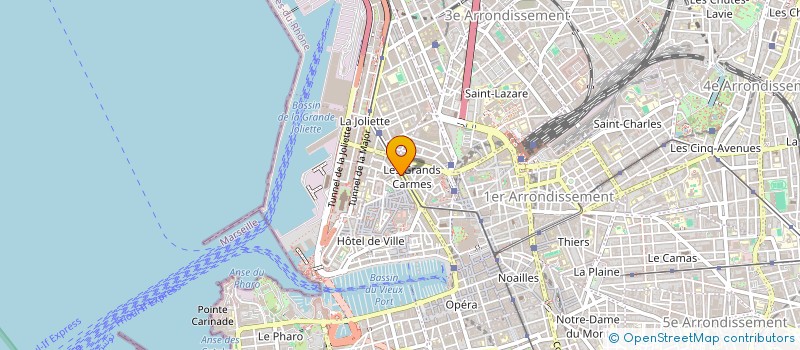 localisation de l'entreprise MADAME CAROLINE MARTIN à MARSEILLE