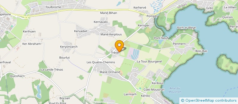 localisation de l'entreprise MADAME CAROLINE MARTIN  BADEN