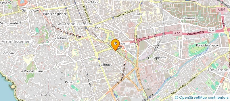localisation de l'entreprise MADAME CAROLINE MARTINEZ à MARSEILLE