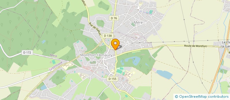 localisation de l'entreprise MADAME CAROLINE MARTINEZ  MONTFORT-L'AMAURY