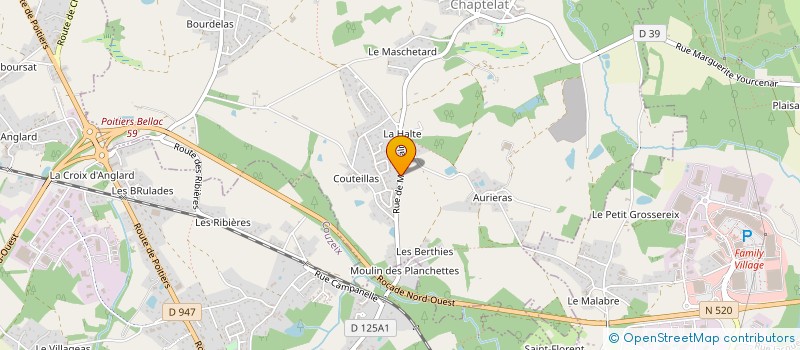 localisation de l'entreprise MADAME CAROLINE MASCUNAN à CHAPTELAT