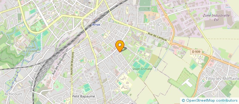 localisation de l'entreprise MADAME CAROLINE MASIUK à ARRAS