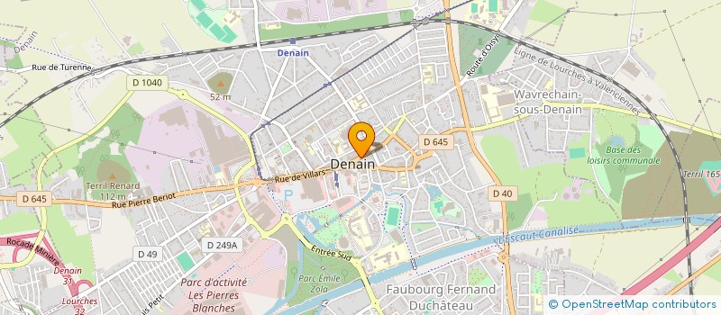 localisation de l'entreprise MADAME CAROLINE MASSIN à DENAIN
