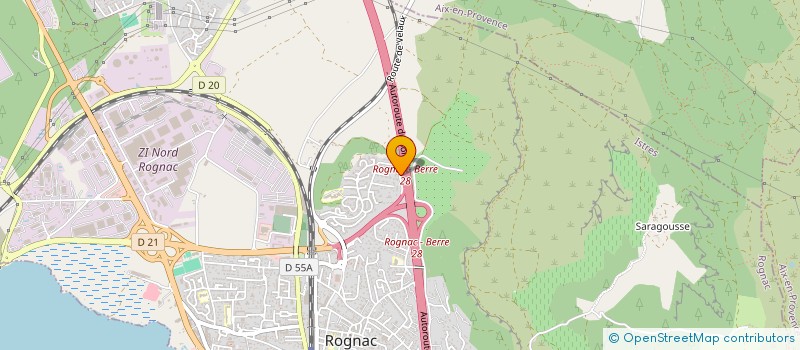 localisation de l'entreprise MADAME CAROLINE MASSON  ROGNAC