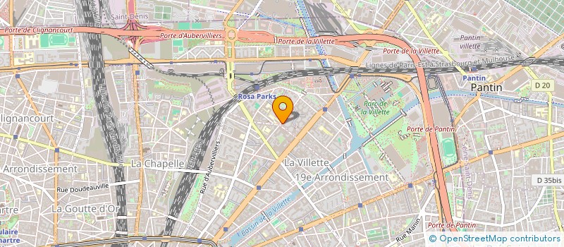 localisation de l'entreprise MADAME CAROLINE MASSOT  PARIS