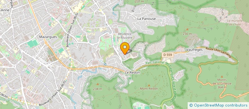 localisation de l'entreprise MADAME CAROLINE MATHIEUX à MARSEILLE