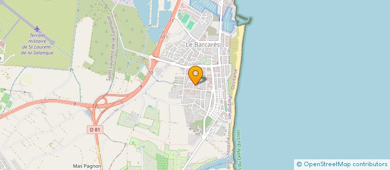 localisation de l'entreprise MADAME CAROLINE MAUCOURT  LE BARCARES