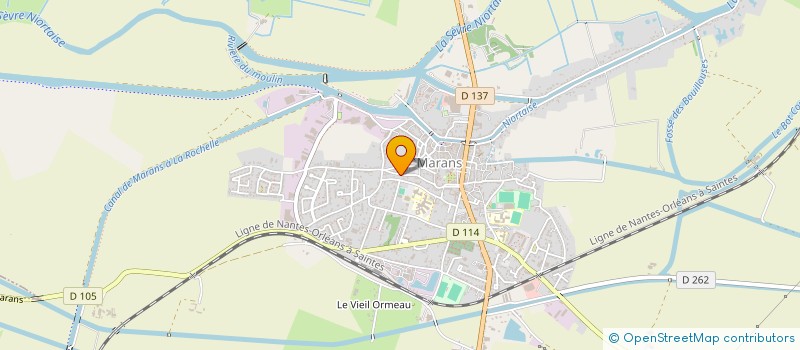 localisation de l'entreprise MADAME CAROLINE MAUGER à MARANS