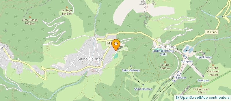 localisation de l'entreprise MADAME CAROLINE MAYER  VALDEBLORE