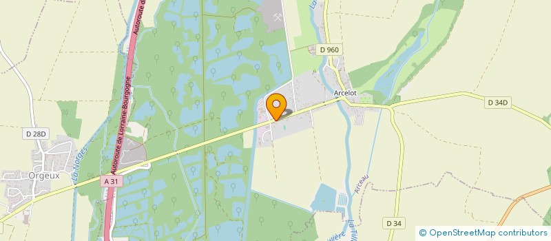 localisation de l'entreprise MADAME CAROLINE MAZELIN  ARCEAU