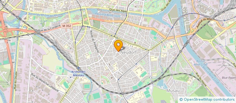 localisation de l'entreprise MADAME CAROLINE MEBAREK AZZEM à STRASBOURG