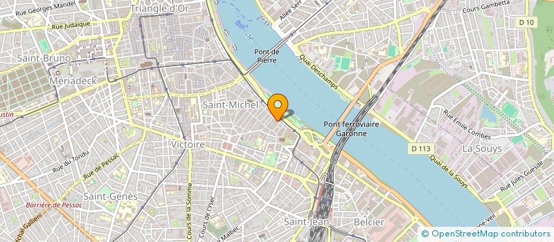 localisation de l'entreprise MADAME CAROLINE MELIA à BORDEAUX