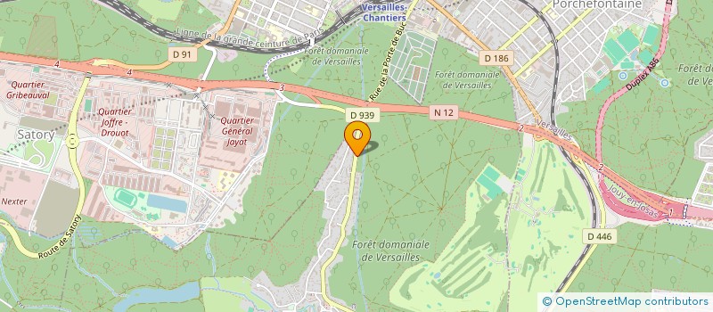 localisation de l'entreprise MADAME CAROLINE MENTRE  BUC