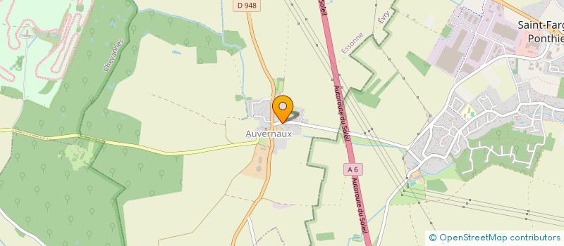 localisation de l'entreprise MADAME CAROLINE MERCIER  AUVERNAUX