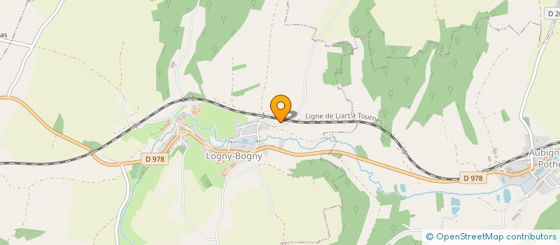 localisation de l'entreprise MADAME CAROLINE MEYNIER à LOGNY-BOGNY