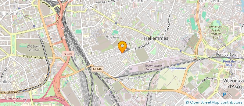 localisation de l'entreprise MADAME CAROLINE MICHALSKI  LILLE