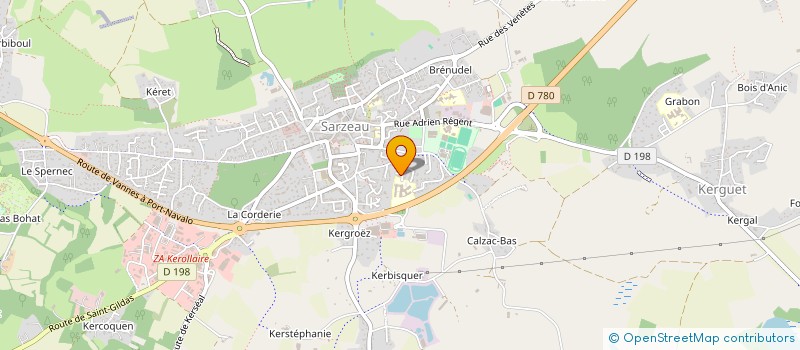 localisation de l'entreprise MADAME CAROLINE MICHEL  LE TOUR DU PARC