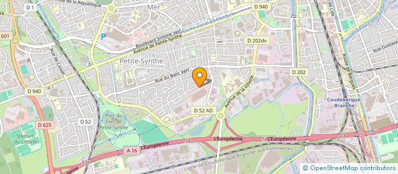 localisation de l'entreprise MADAME CAROLINE MICHELE DUWICQUET à DUNKERQUE