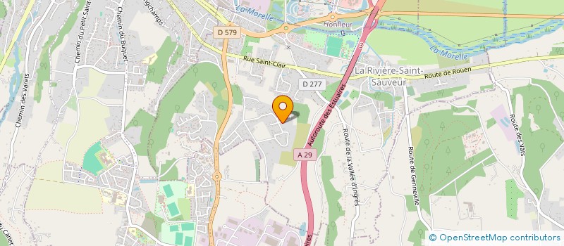 localisation de l'entreprise MADAME CAROLINE MICHELOTTI  LA RIVIERE-SAINT-SAUVEUR